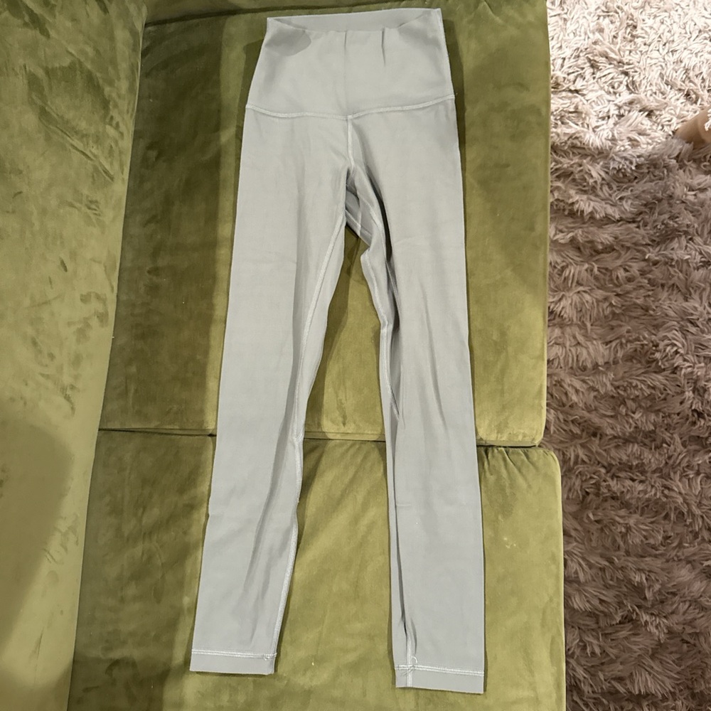 lululemon athletica Light Gray Leggings